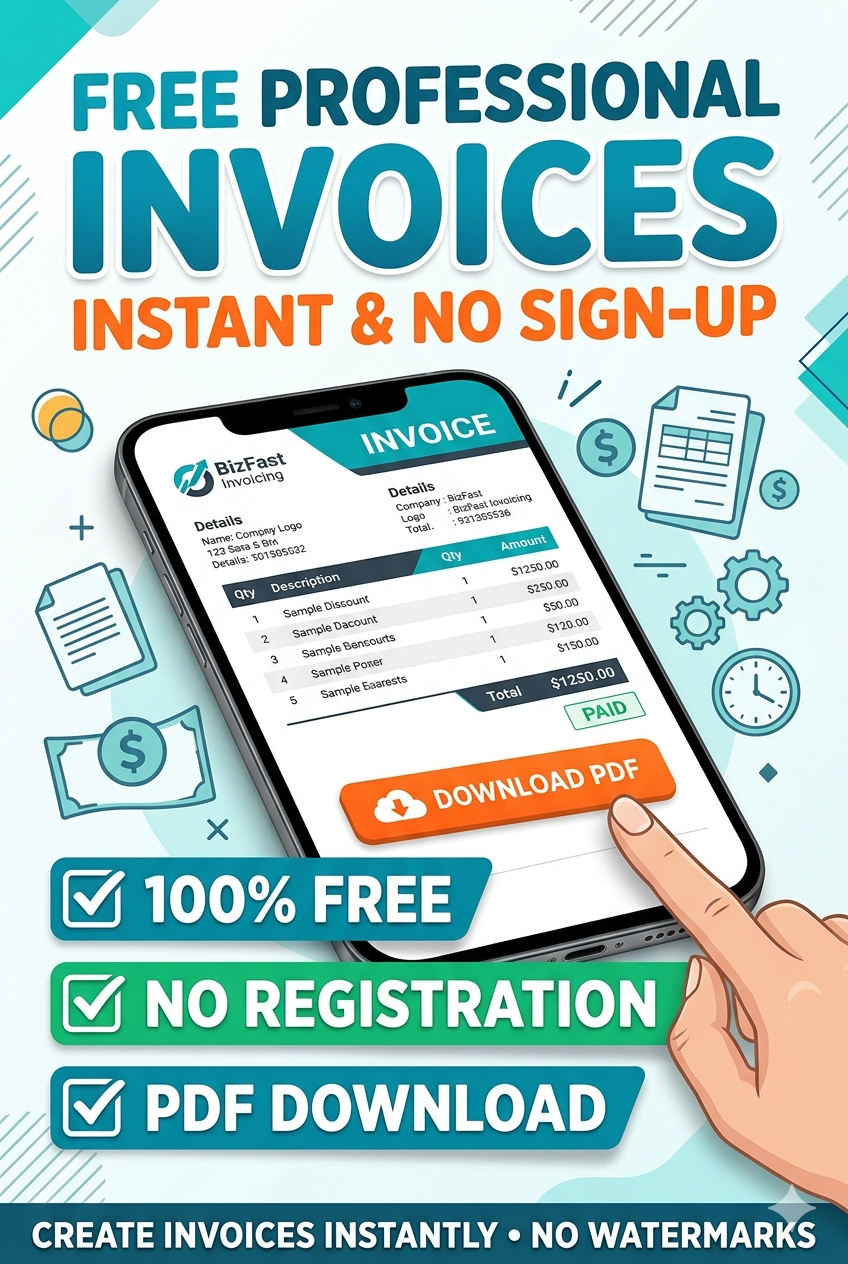 Free invoice generator